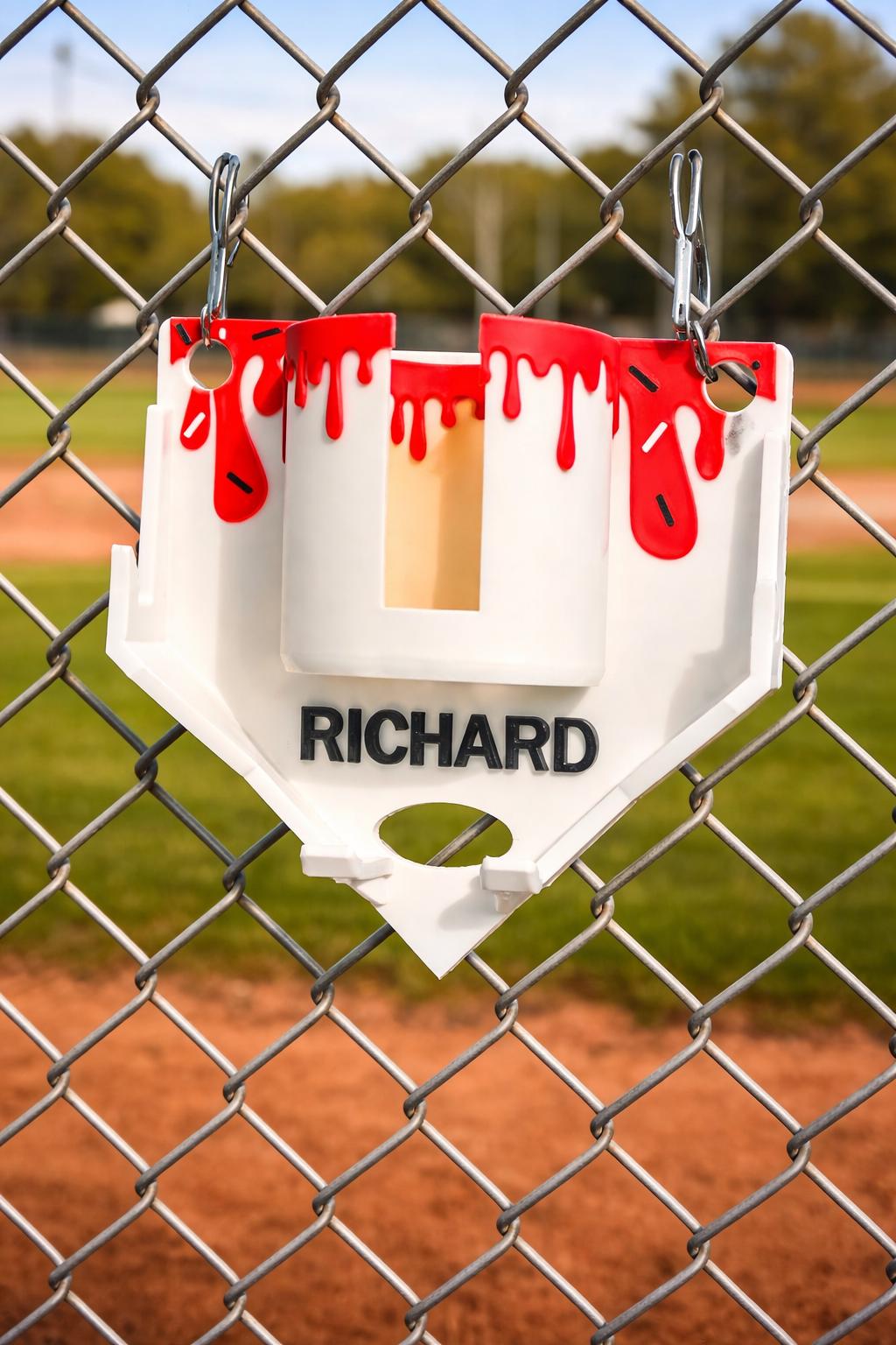 STL File - 3D print File Dugout drippy baseball organizer product photo 3