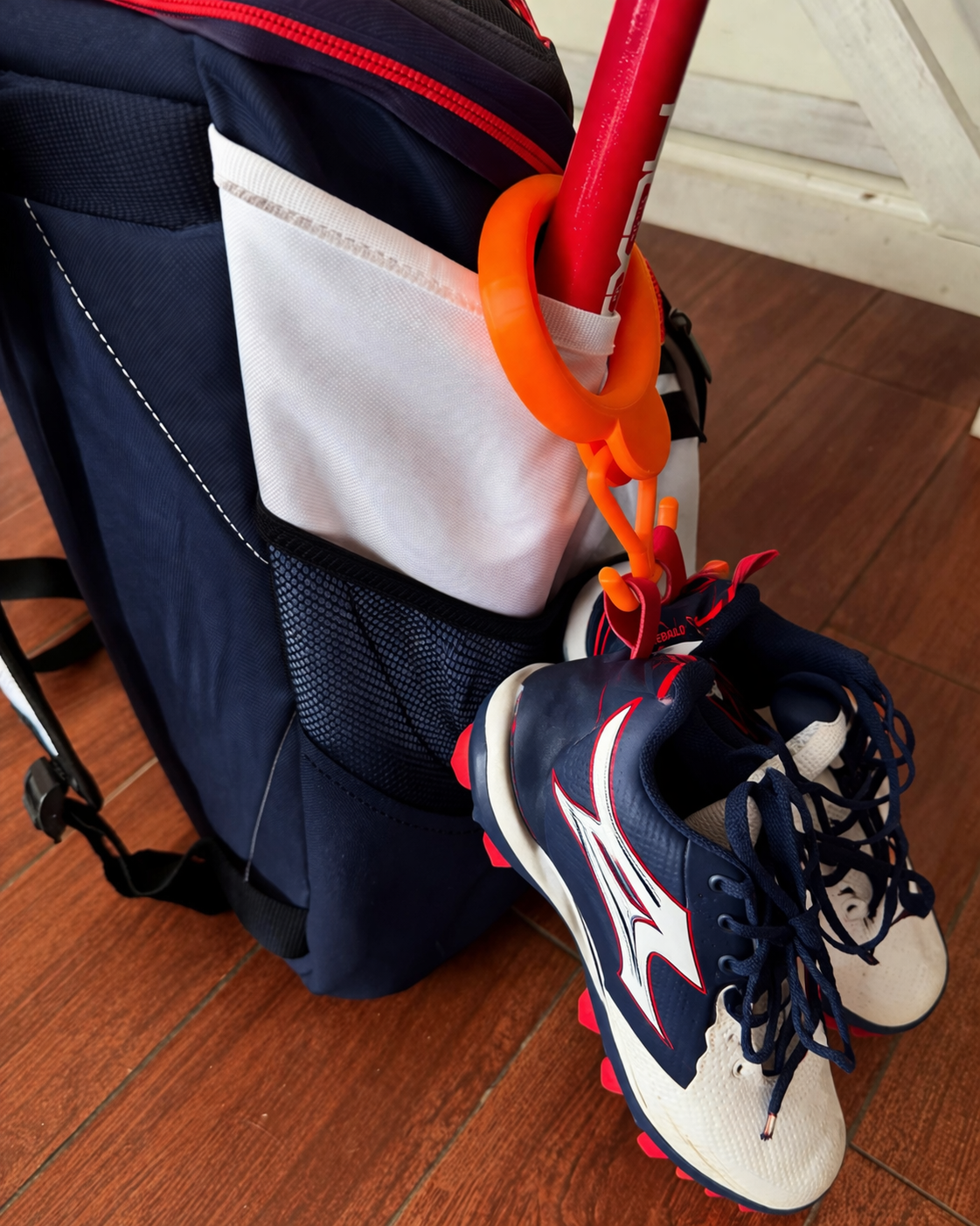Shoe Hanger Add-On for Dugout Organizer