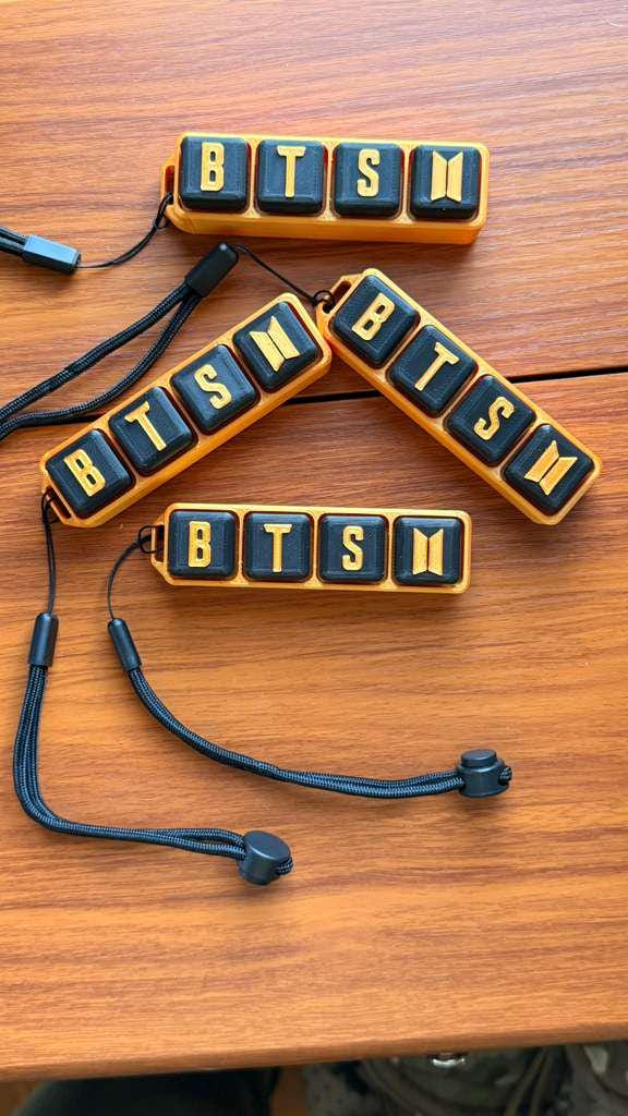 BTS Clicker Keychain product photo 1